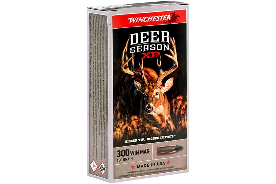 Winchester Deer Season XP 300 Win Mag 180 Grain Polymer Tip Deer Season XP 20/Box